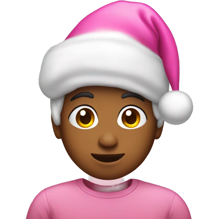 Pink Christmas  emoji