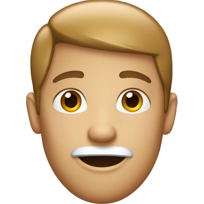 White and brown emoji  emoji