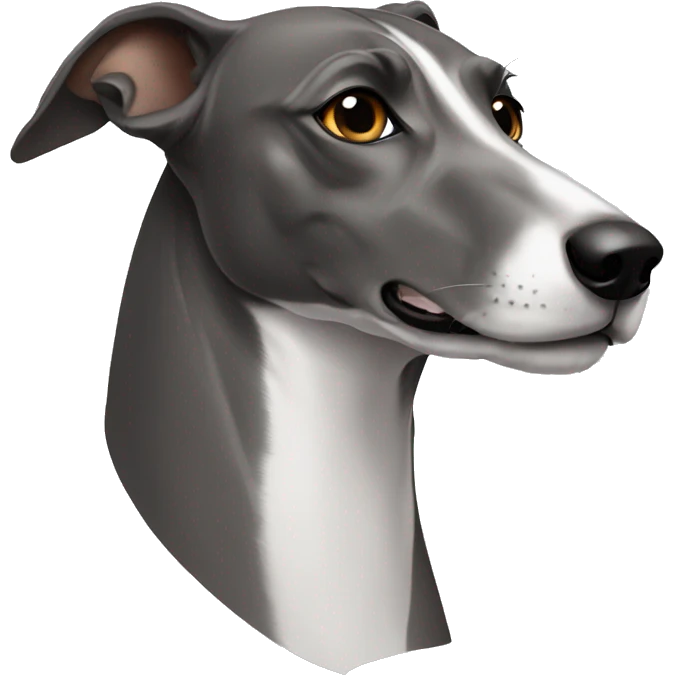 Greyhound profile emoji