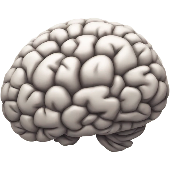 brain with stress emoji
