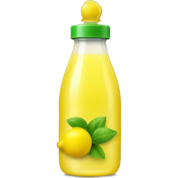 lemon juice squirt bottle emoji