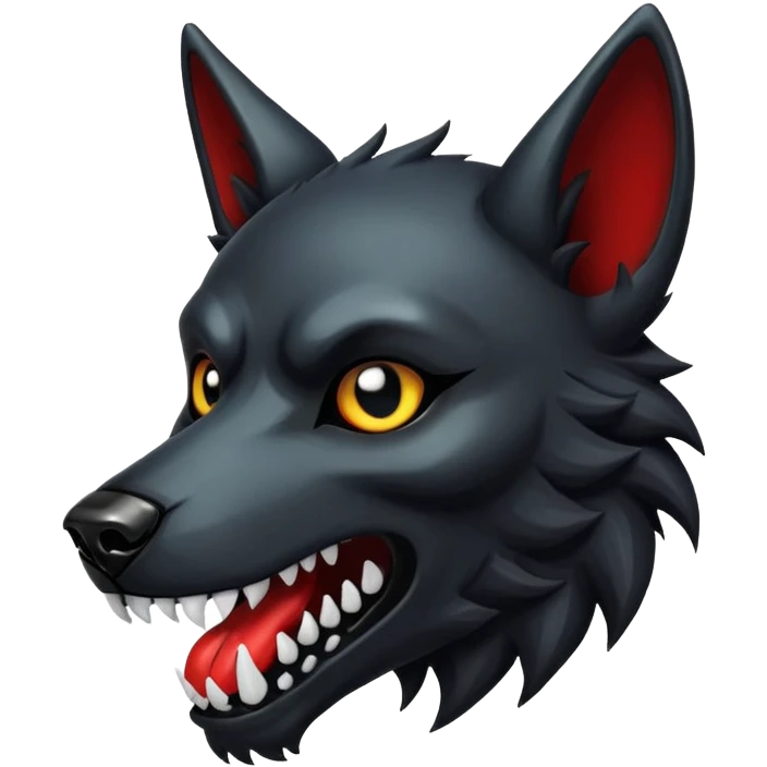 furry, black, skullwolf-skulldog, art by artist:wingedwolf94, Puro the black latex-wolf emoji