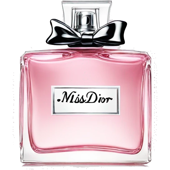 Miss Dior pefume  emoji
