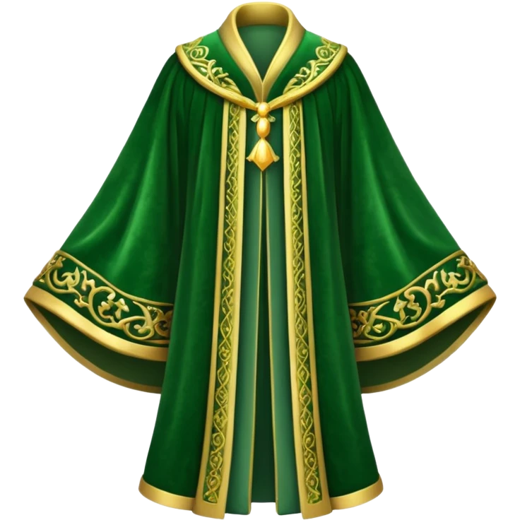  green Royal Robes emoji
