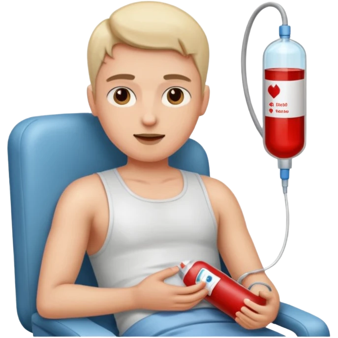 blood donation person emoji