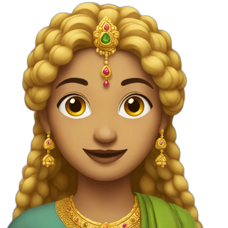 Radha emoji