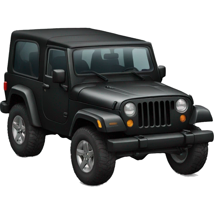 Black jeep emoji