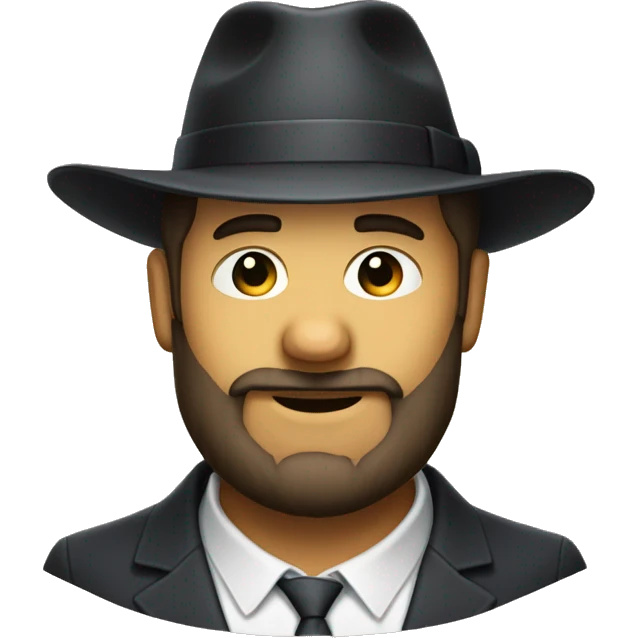 fat neck beard discord moderator with a fedora emoji