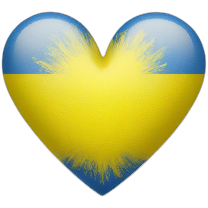 Ukraine heart emoji