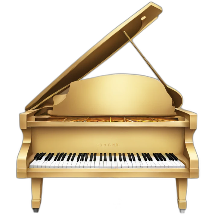 Grand piano emoji