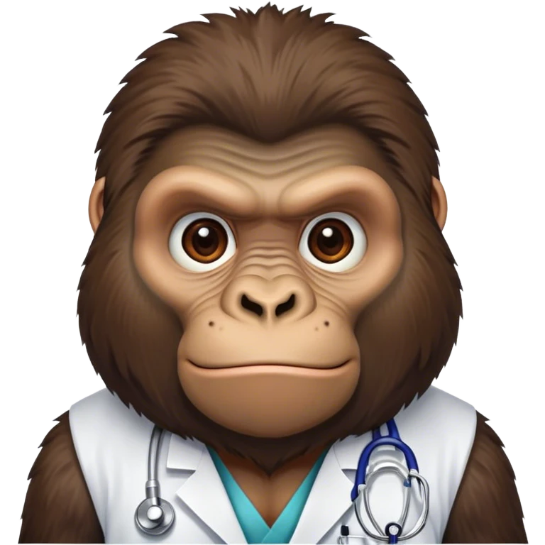 Doctor gorilla emoji