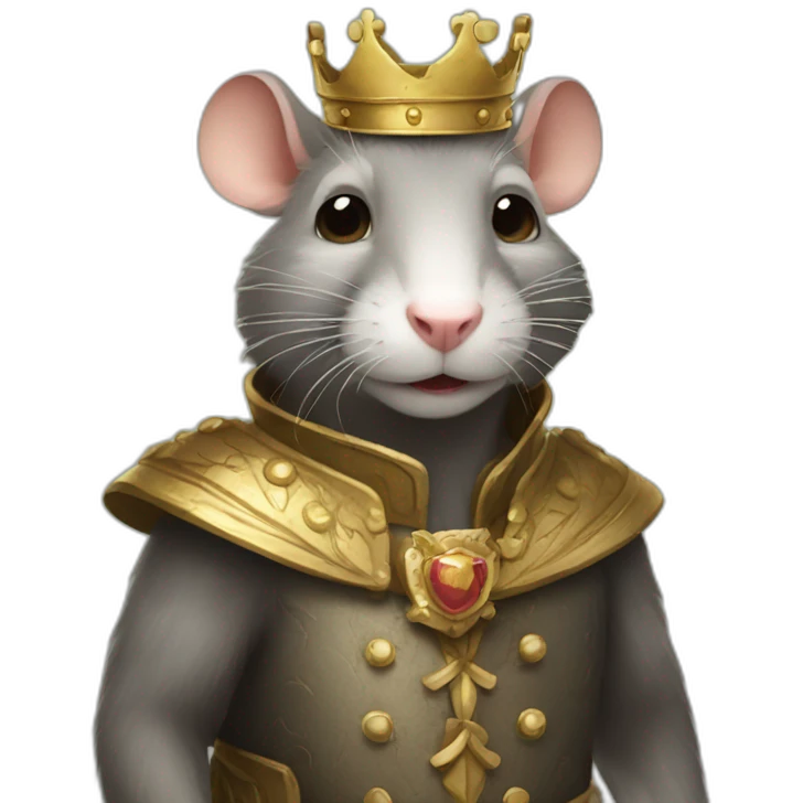 King rat emoji