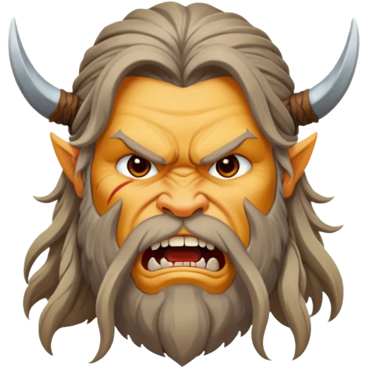 viking berserkir face emoji