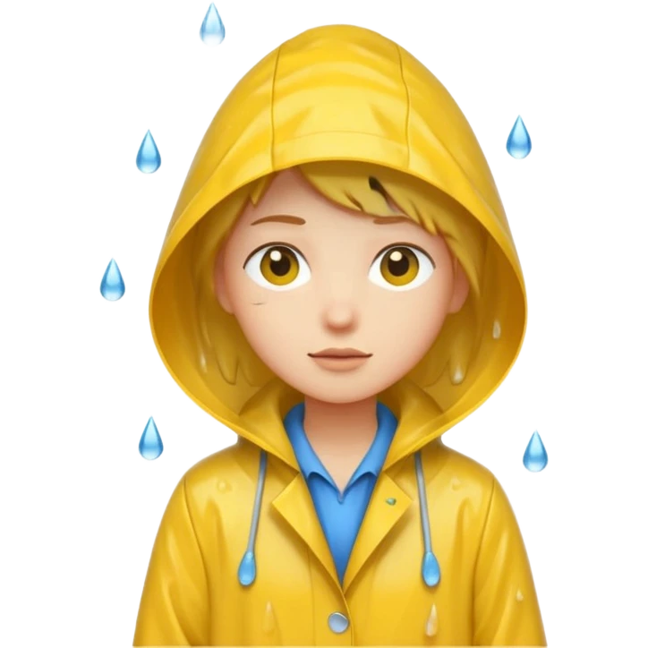 🧍‍♀️🌧 emoji
