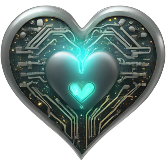 Sci-fi heart  emoji