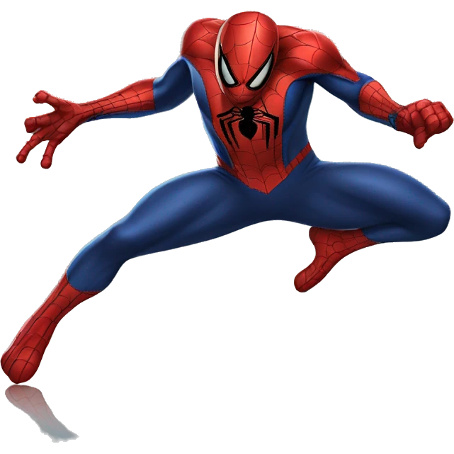 Spiderman trying to rip off the symbiote suit off him emoji