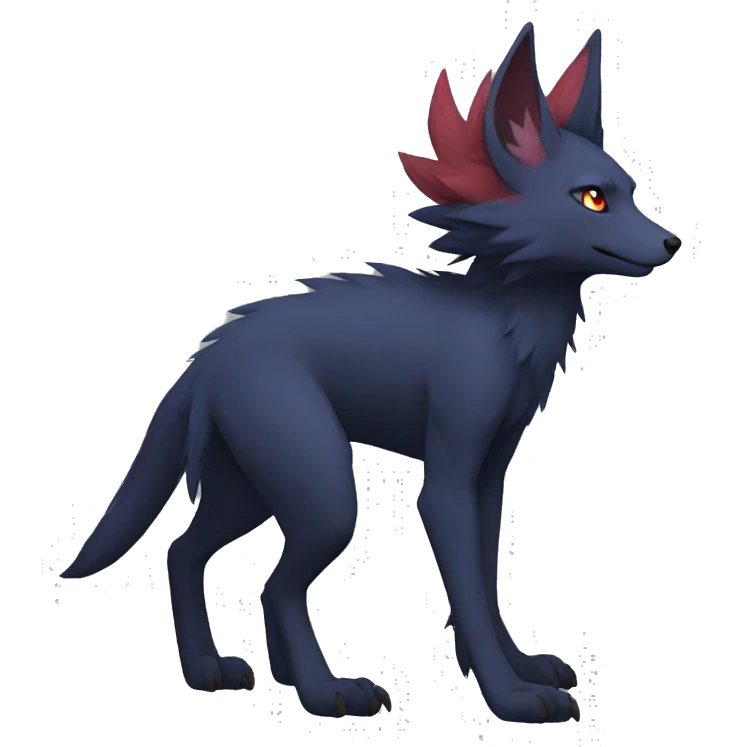 Nargacuga-Sergal-Zorua full body emoji