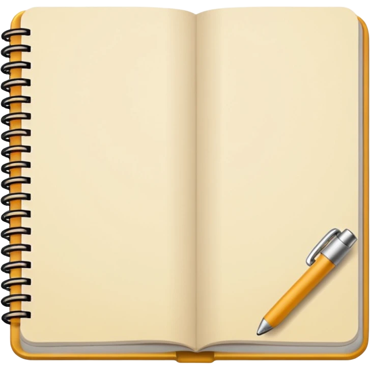 patterned notebook emoji