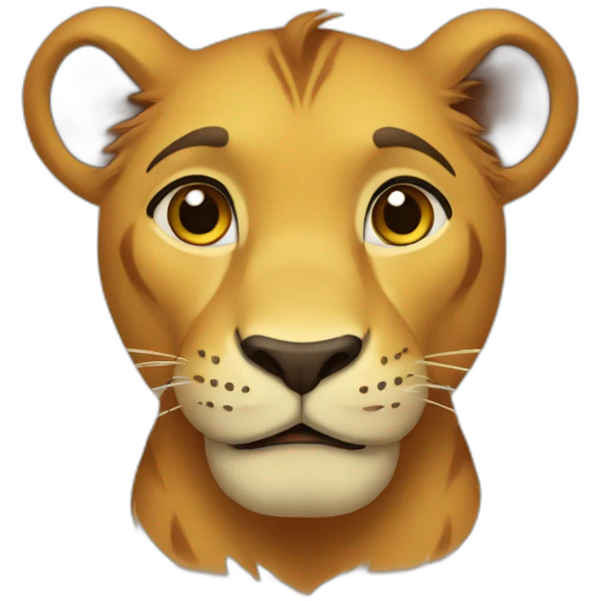 Simba emoji