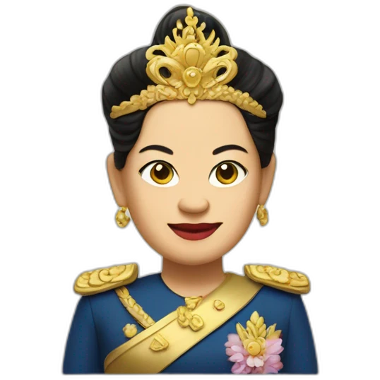 Maha Chakri Sirindhorn princess emoji