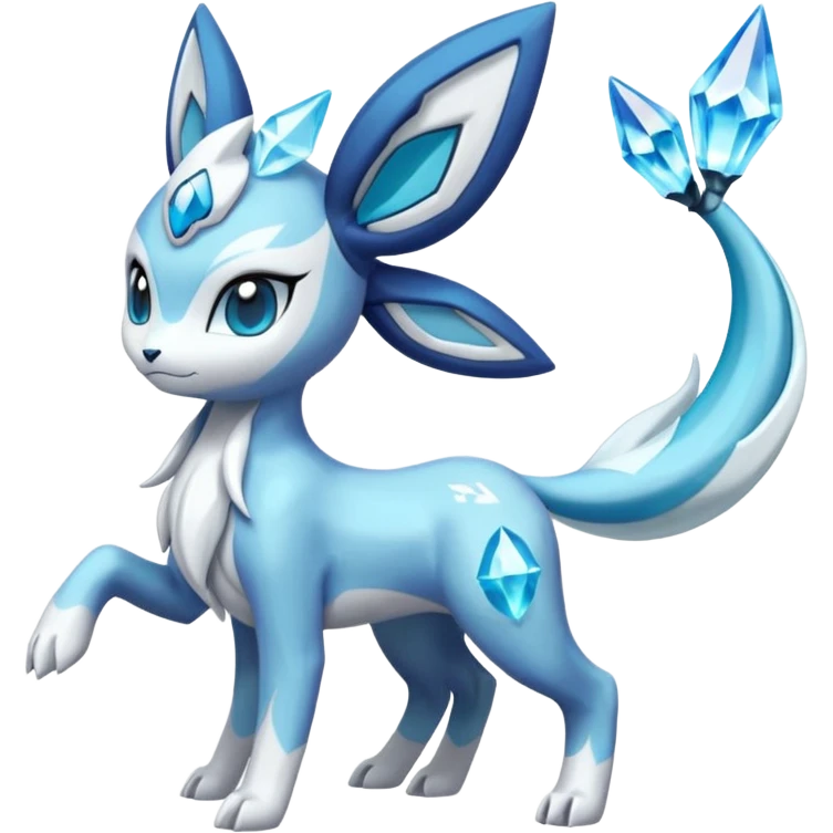 Meloetta-Glaceon-Dialga-Suicune-fusion emoji