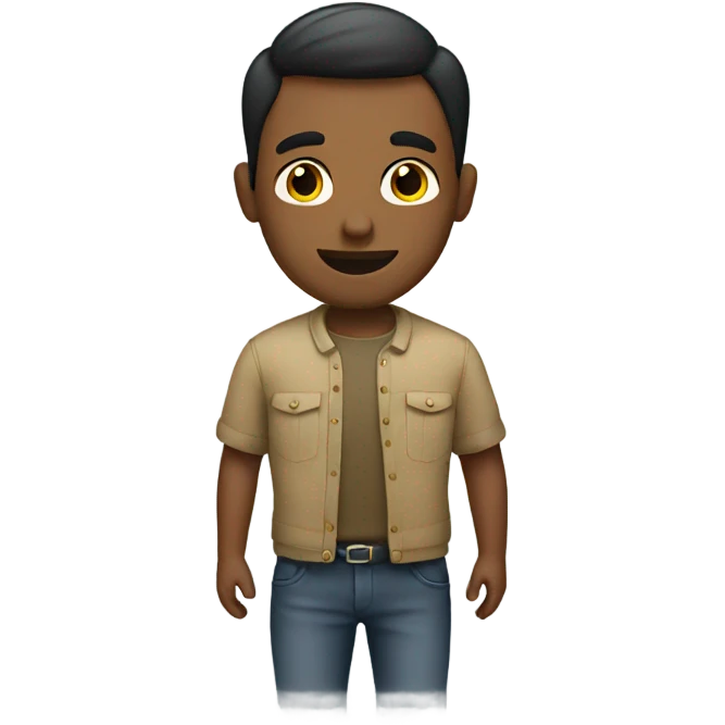 Short gay man emoji