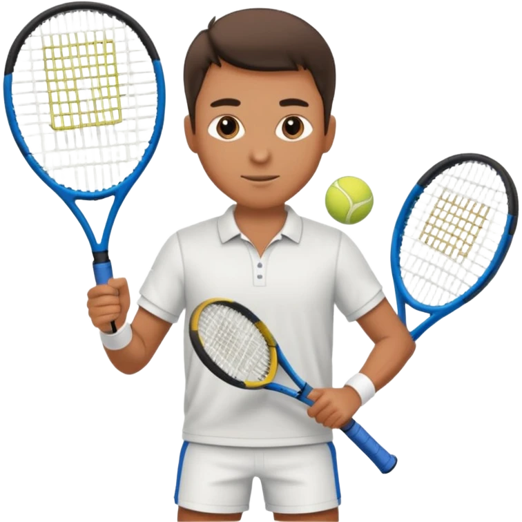 male tennis player emoji