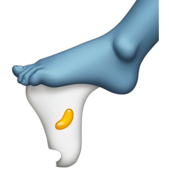 injured foot emoji