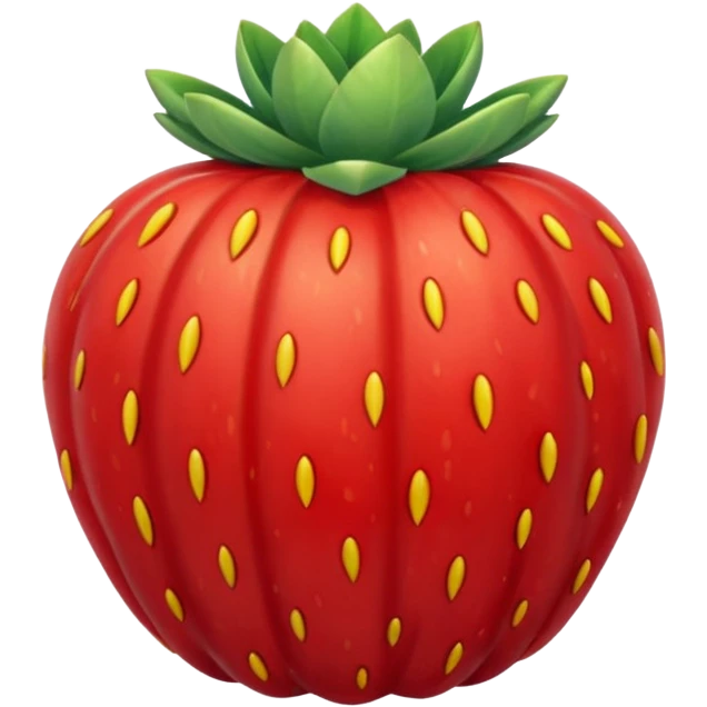 Uma tigela de morango emoji