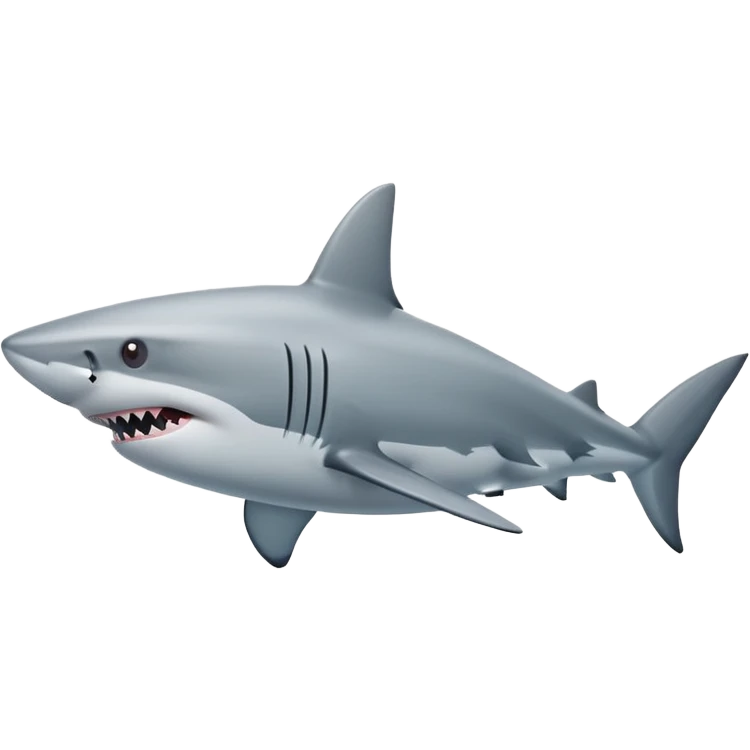 A shark emoji