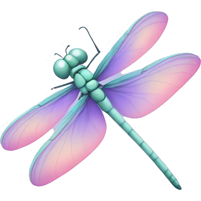 pastel dragonfly emoji