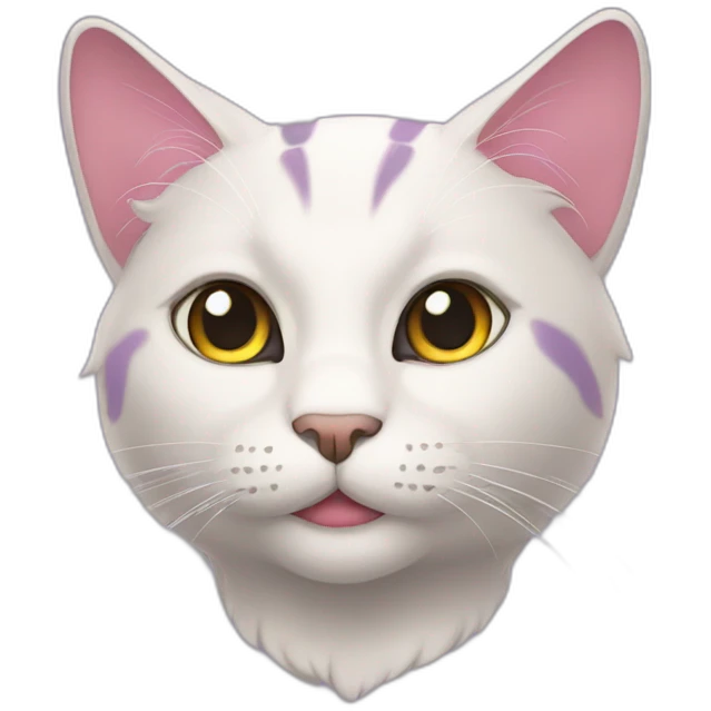 Glory purple cat emoji