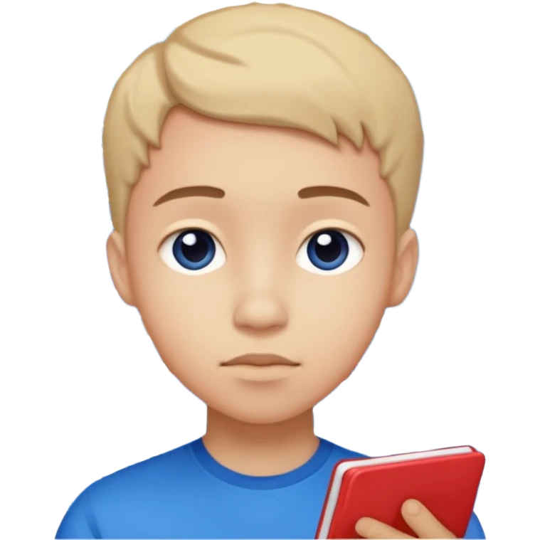 teen with the background full of big, ordered numbers emoji