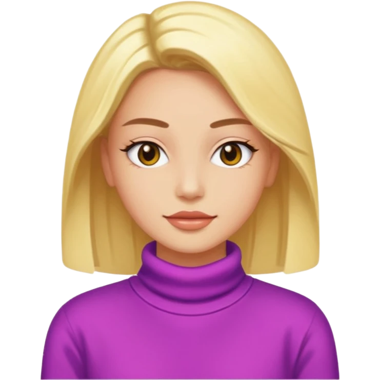 Alternative vibrant scenecore 2000s person emoji