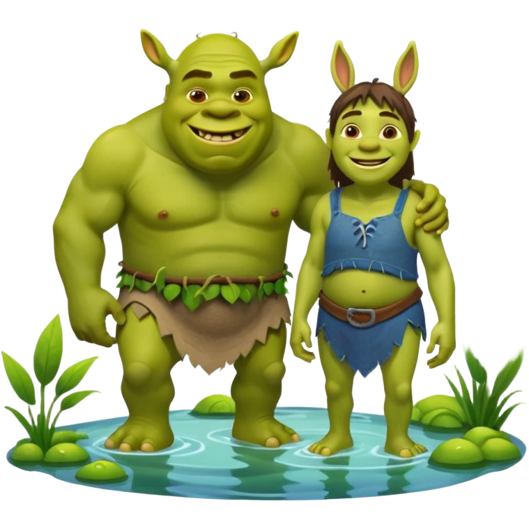 Starter pack shrek  emoji