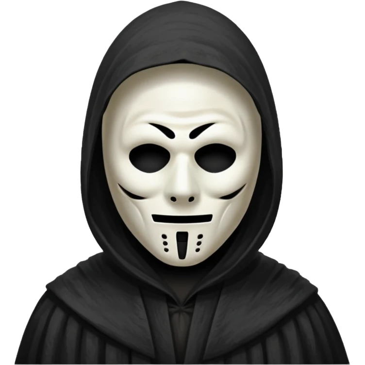 Ghostface from the Scream movie emoji