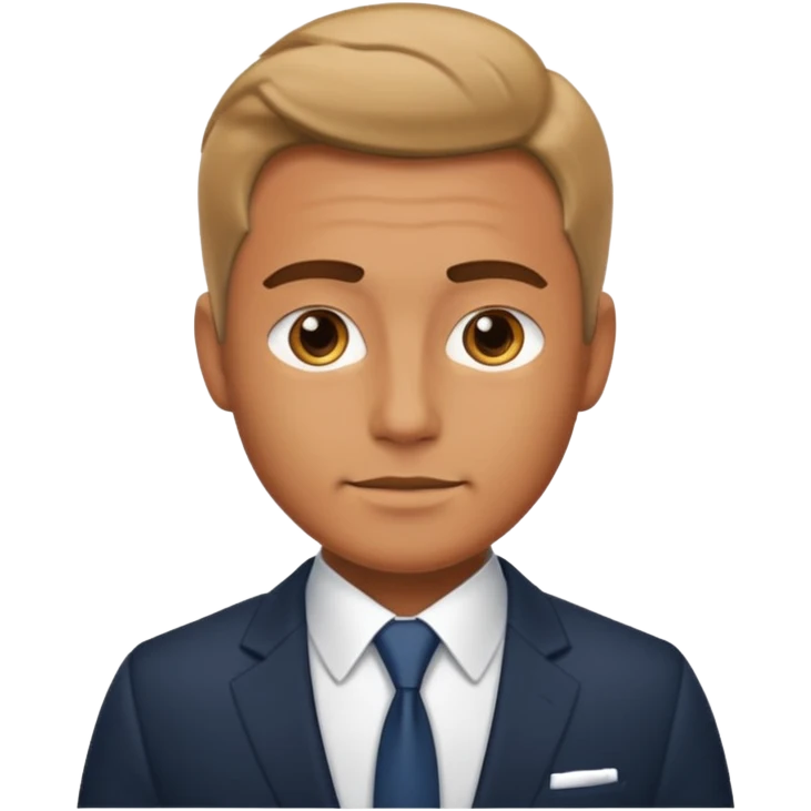 men in suit emoji