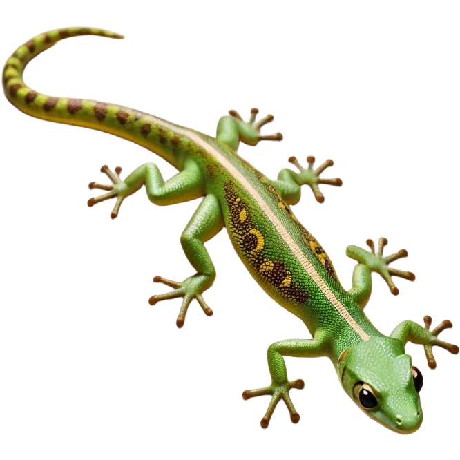 cinematic-gecko-realistic-full-body-climbing-emoji,-tiny-agile-frame-sticking-to-a-glass-surface-with-specialized-toes,-smooth-speckled-skin-in-rich-earthy-tones,-large-glistening-eyes-wide-and-watchful,-delicate-curved-tail-balancing emoji
