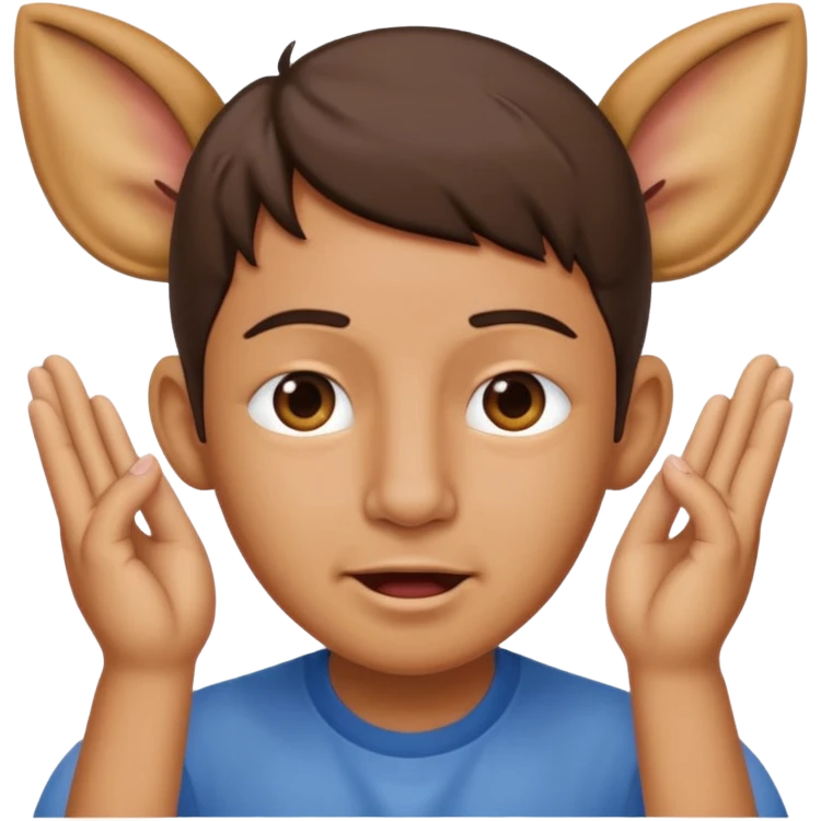 👂🏽👂🏽🤟🏼🤤 stack these emoji