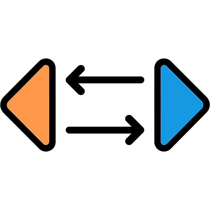 comparison arrows emoji