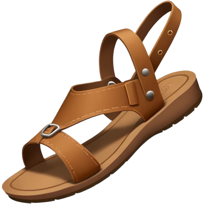 Throwing sandal emoji