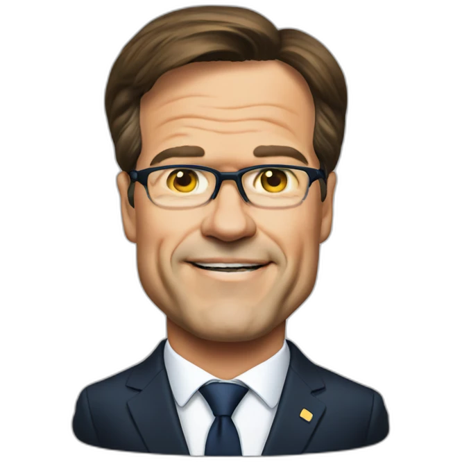 mark rutte in a suit emoji