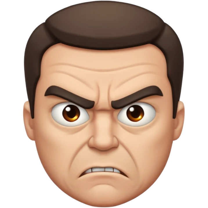 angry man emoji