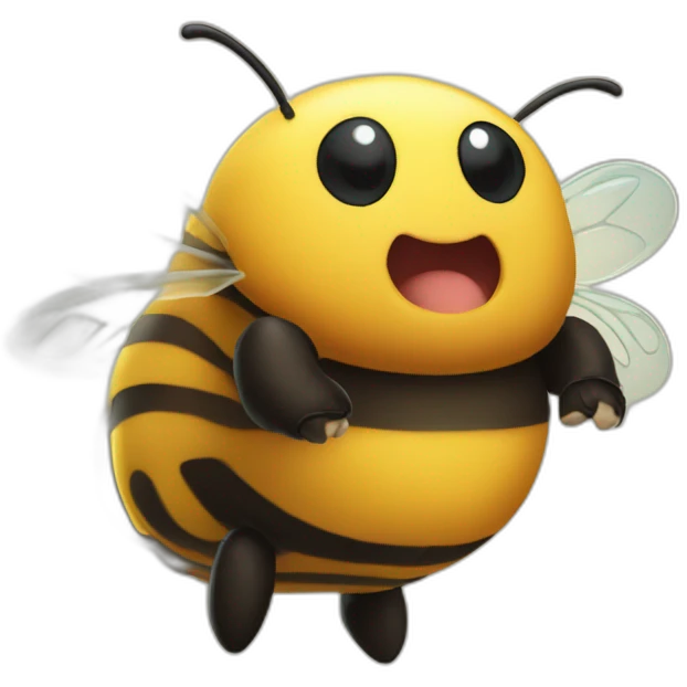 Chonky fatty bumblbee emoji