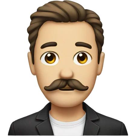 Mustache emoji