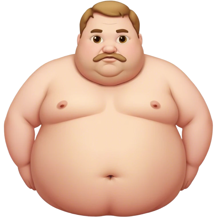 extremely fat m emoji