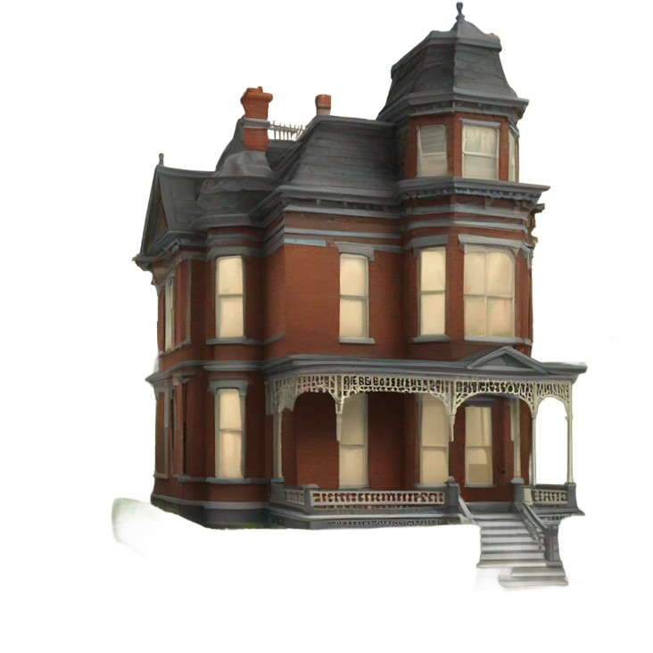 Victorian house emoji