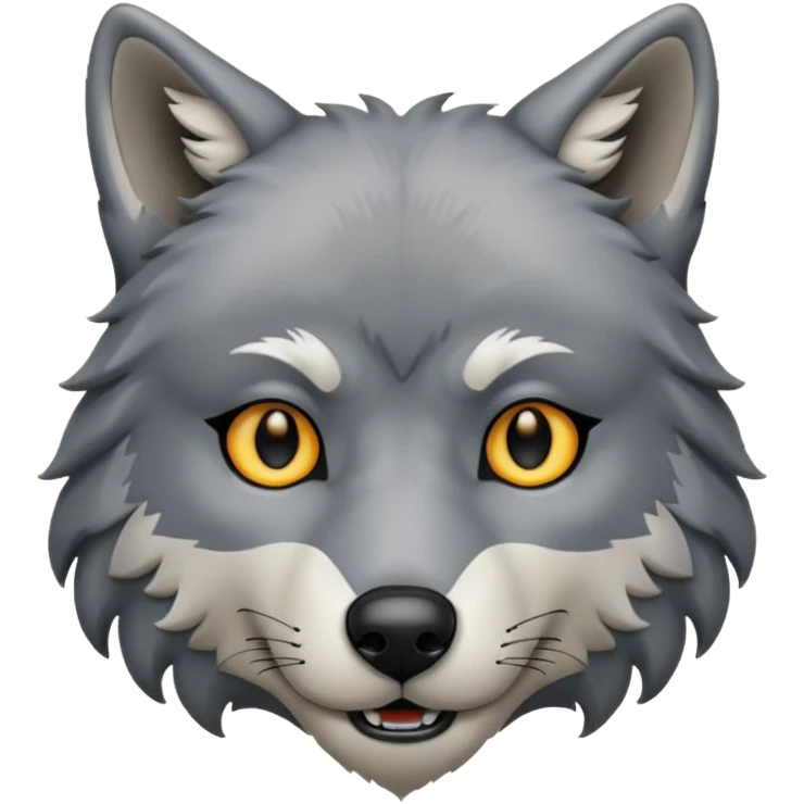 Wolf face emoji emoji