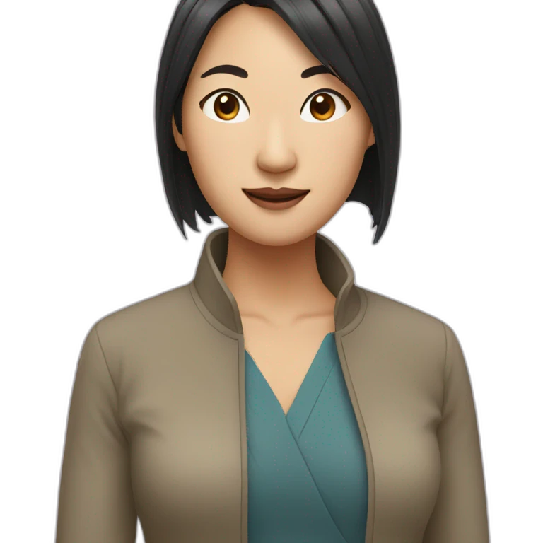 Youa asian woman emoji