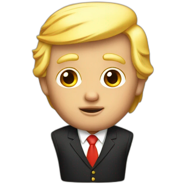 cute Donald Trump emoji
